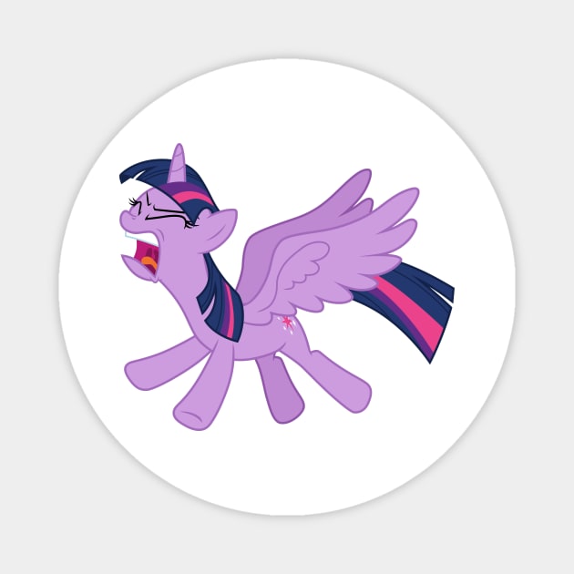 Angry Twilight Sparkle 2 Magnet by CloudyGlow